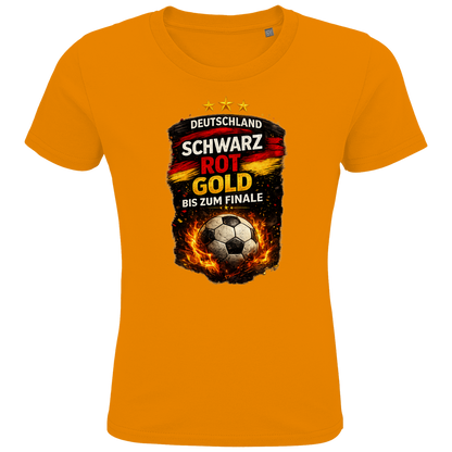 Kids Premium Bio T-Shirt Deutschland bis zum Finale