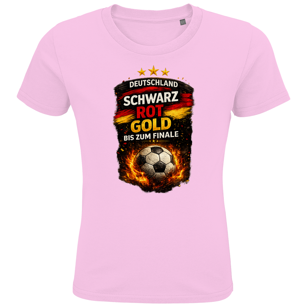 Kids Premium Bio T-Shirt Deutschland bis zum Finale