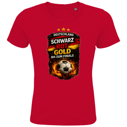 Kids Premium Bio T-Shirt Deutschland bis zum Finale