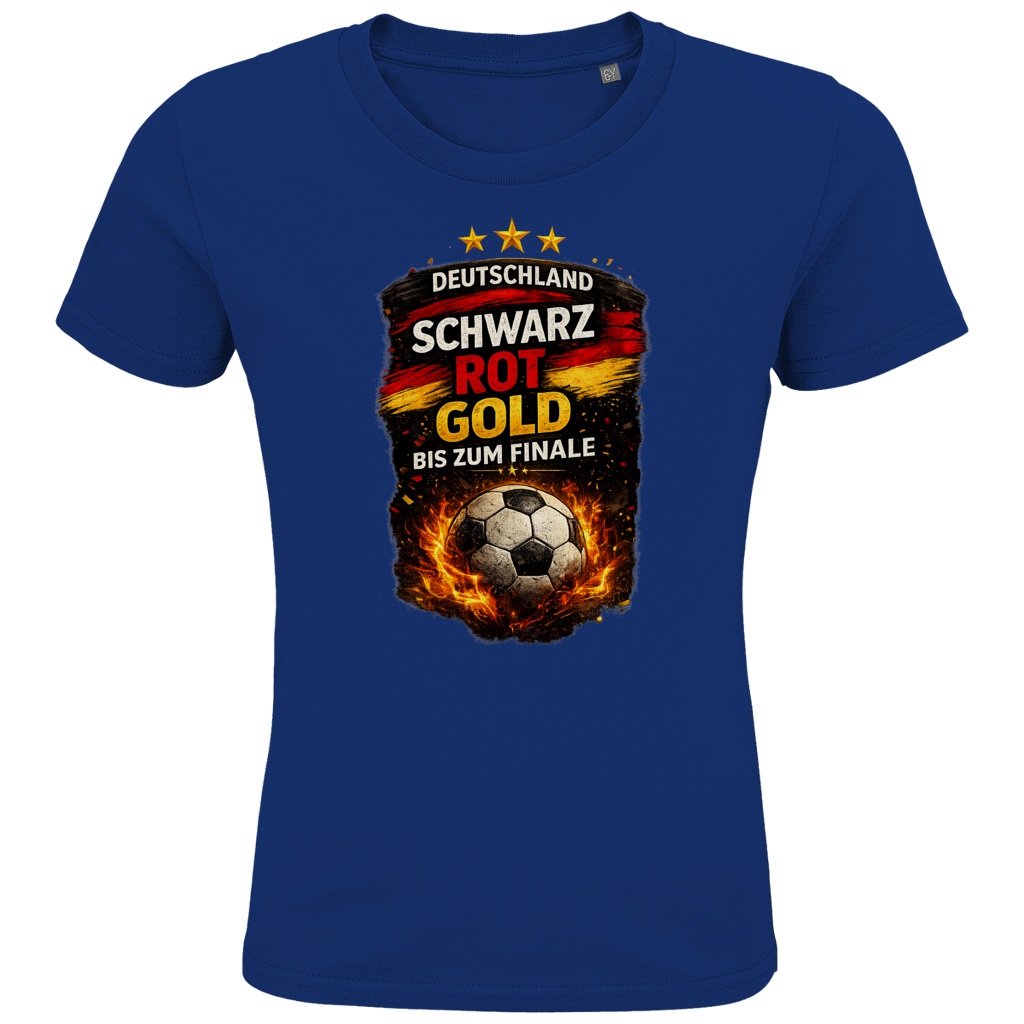 Kids Premium Bio T-Shirt Deutschland bis zum Finale