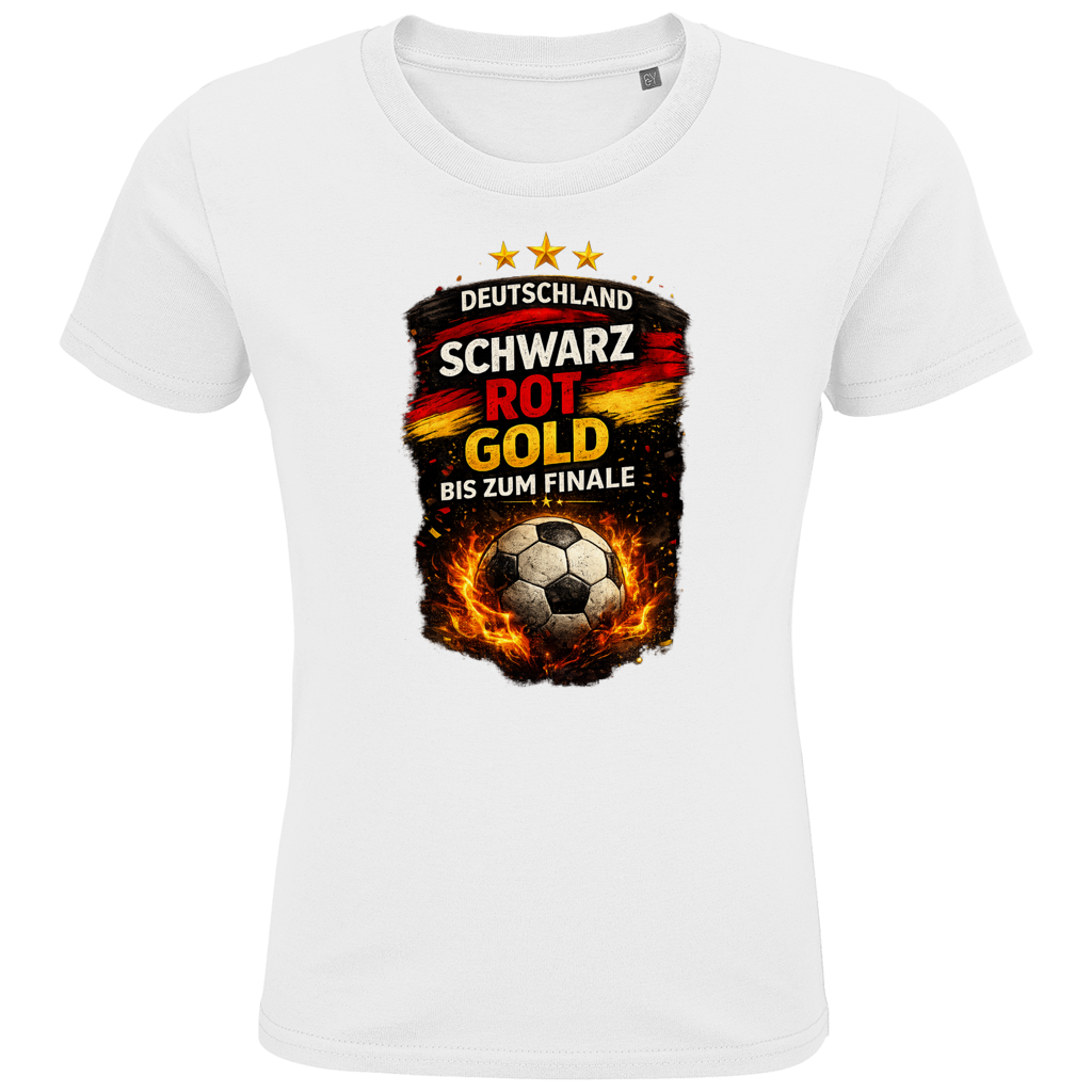 Kids Premium Bio T-Shirt Deutschland bis zum Finale