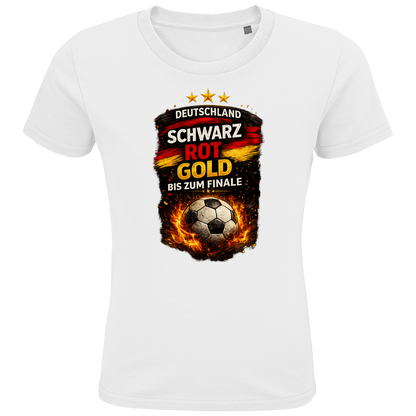 Kids Premium Bio T-Shirt Deutschland bis zum Finale