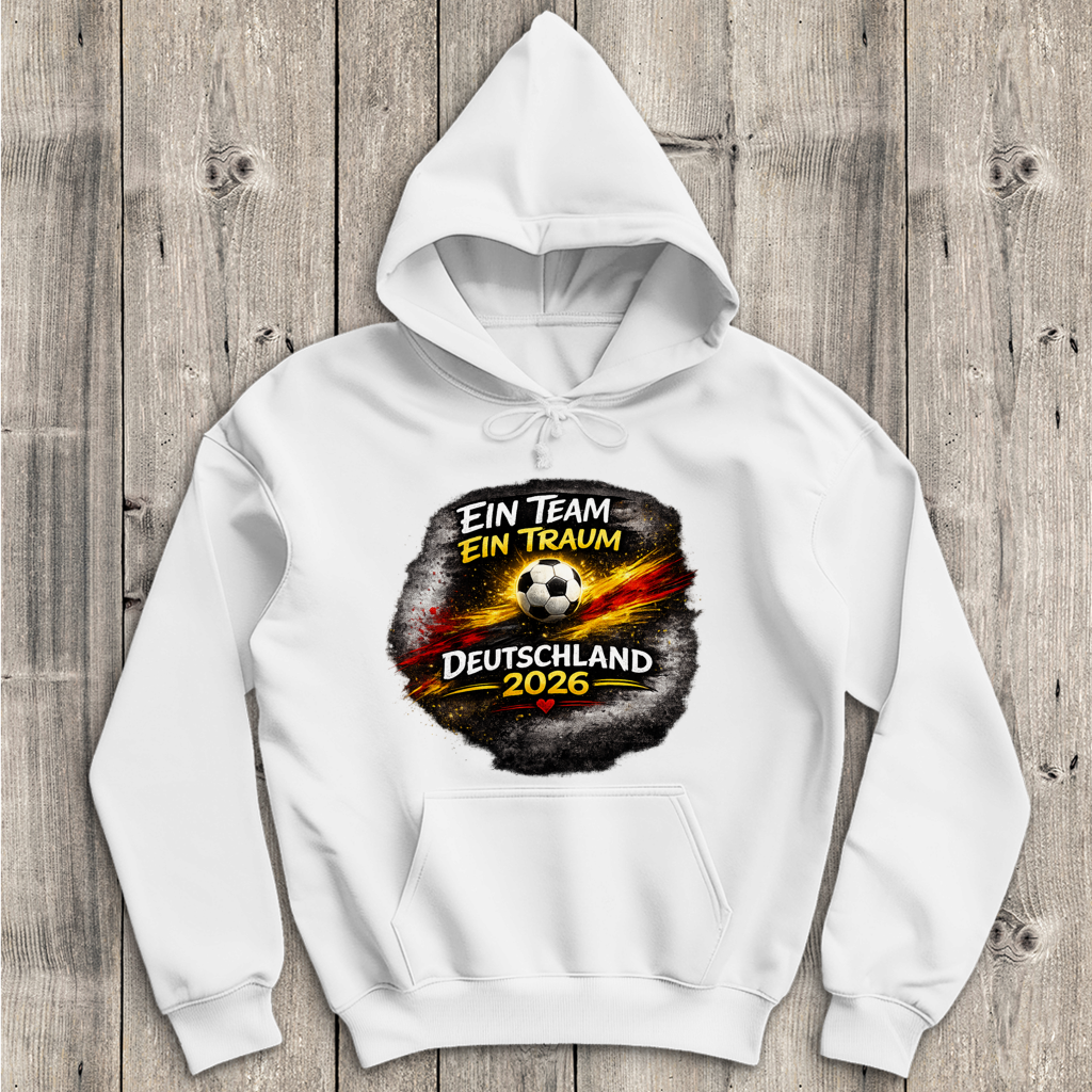 Herren Hoodie Ein Team, Ein Traum