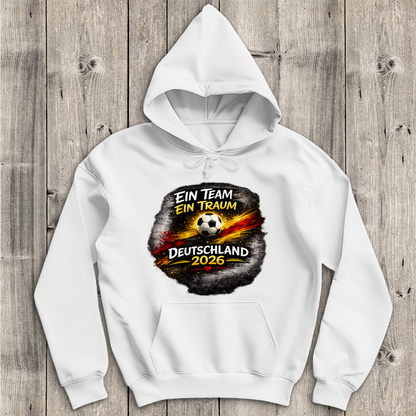 Herren Hoodie Ein Team, Ein Traum