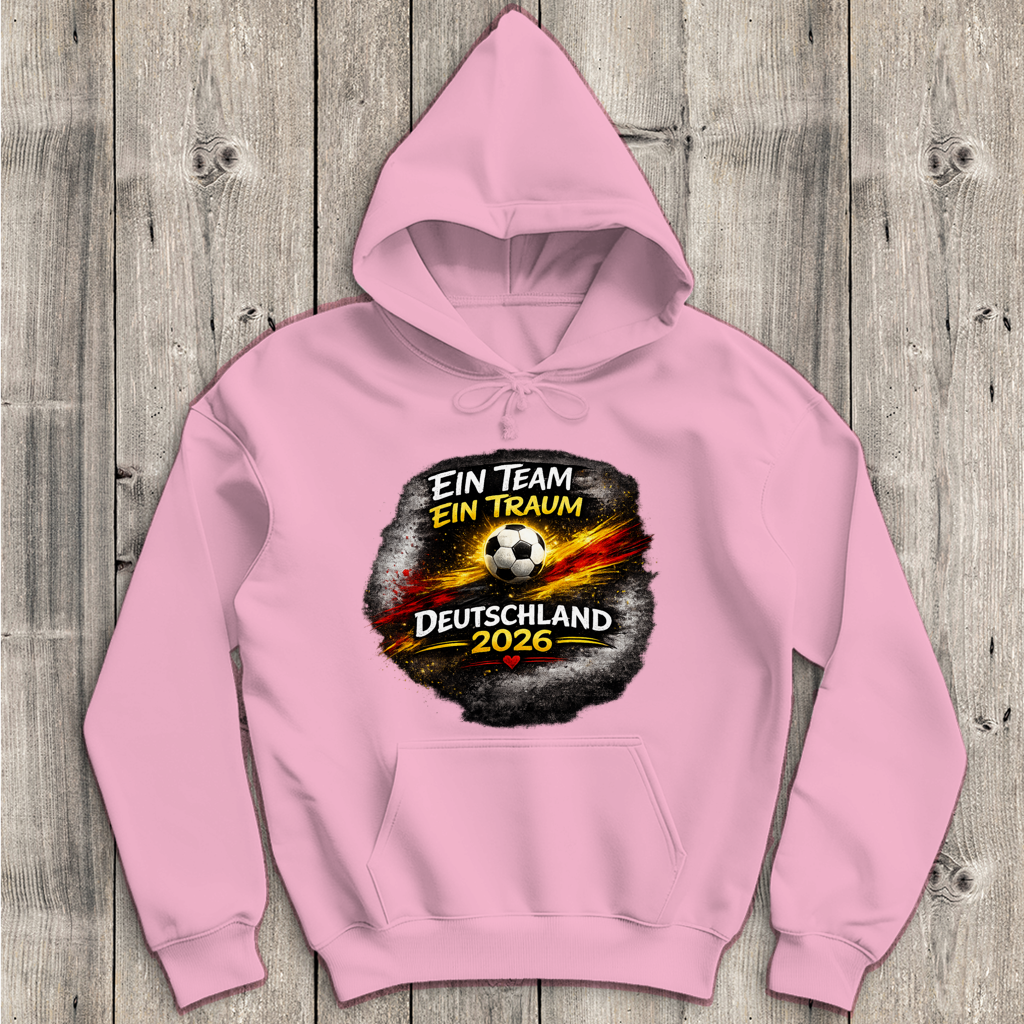 Herren Hoodie Ein Team, Ein Traum