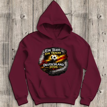 Herren Hoodie Ein Team, Ein Traum