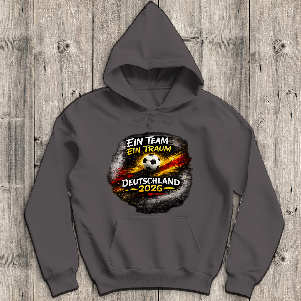 Herren Hoodie Ein Team, Ein Traum