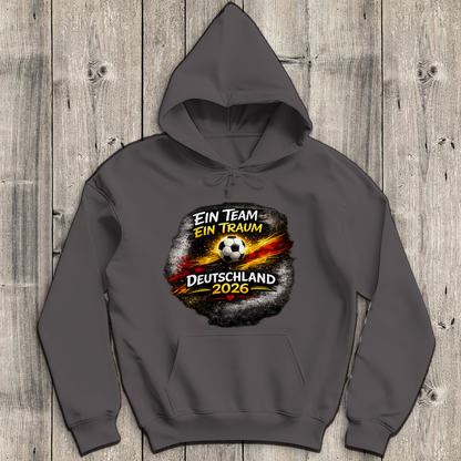 Herren Hoodie Ein Team, Ein Traum