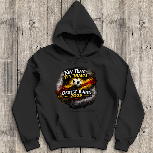 Herren Hoodie Ein Team, Ein Traum