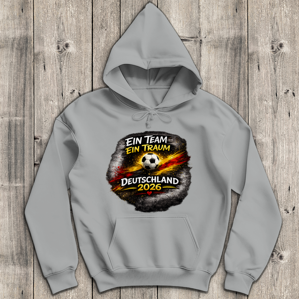 Herren Hoodie Ein Team, Ein Traum