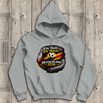 Herren Hoodie Ein Team, Ein Traum