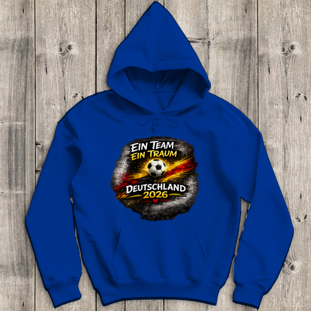 Herren Hoodie Ein Team, Ein Traum