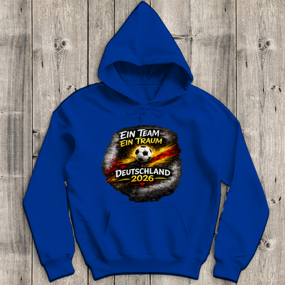 Herren Hoodie Ein Team, Ein Traum