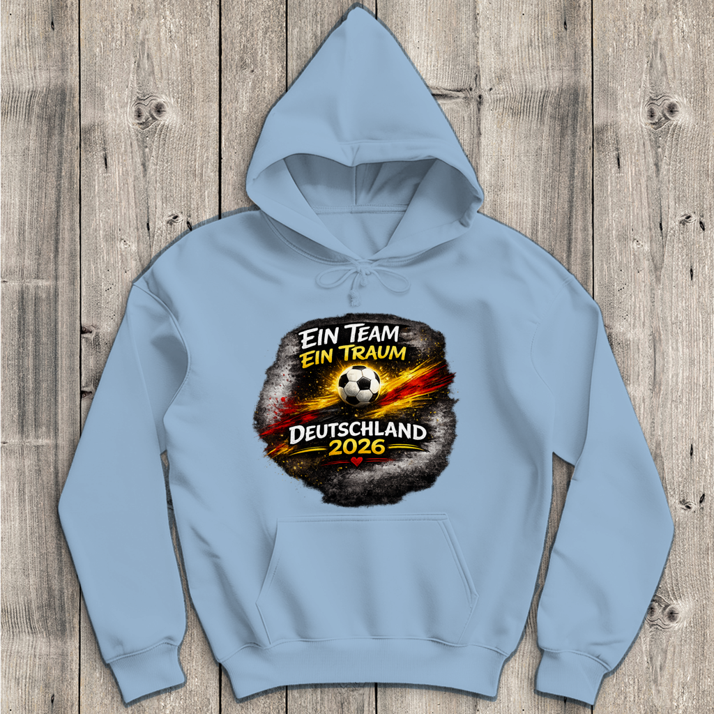 Herren Hoodie Ein Team, Ein Traum
