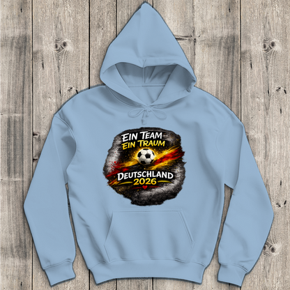 Herren Hoodie Ein Team, Ein Traum