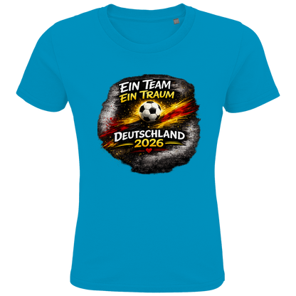 Kids Premium Bio T-Shirt Ein Team, Ein Traum