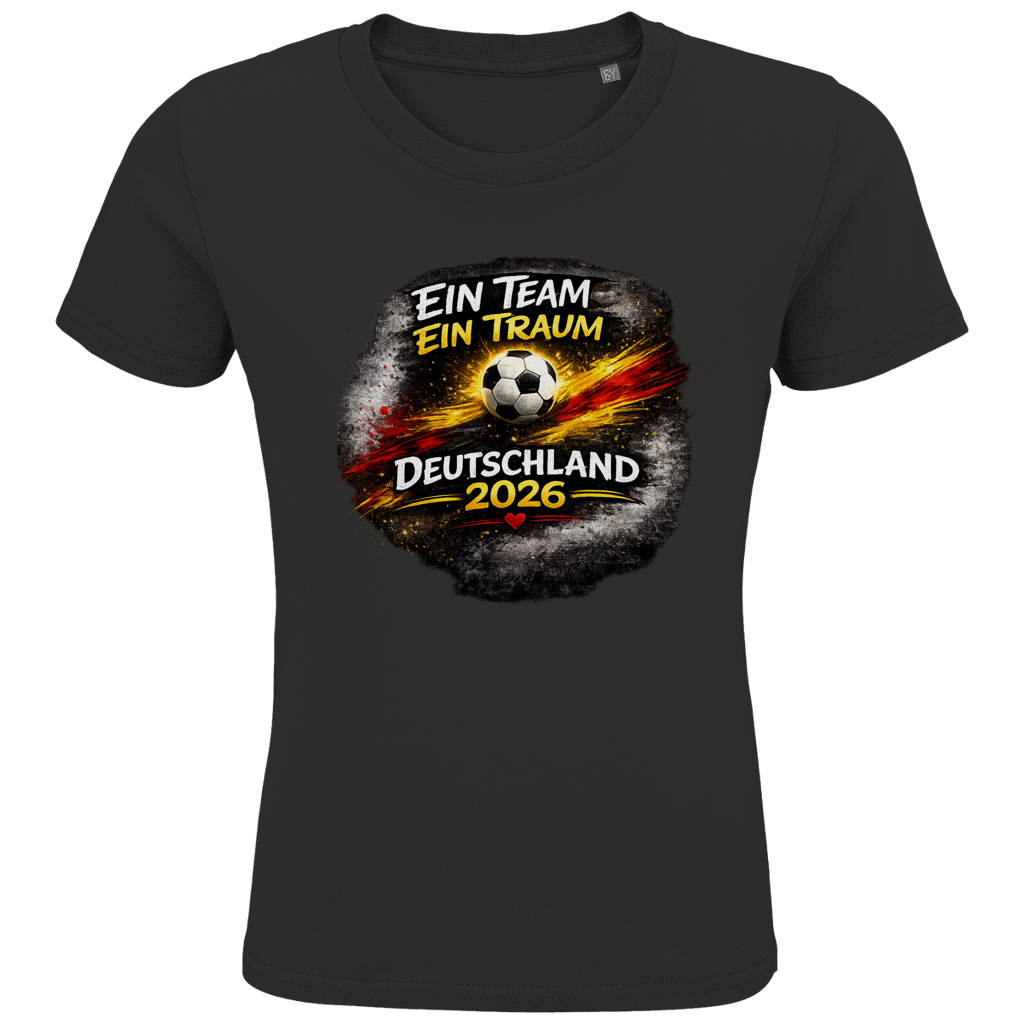 Kids Premium Bio T-Shirt Ein Team, Ein Traum