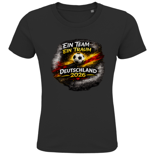 Kids Premium Bio T-Shirt Ein Team, Ein Traum