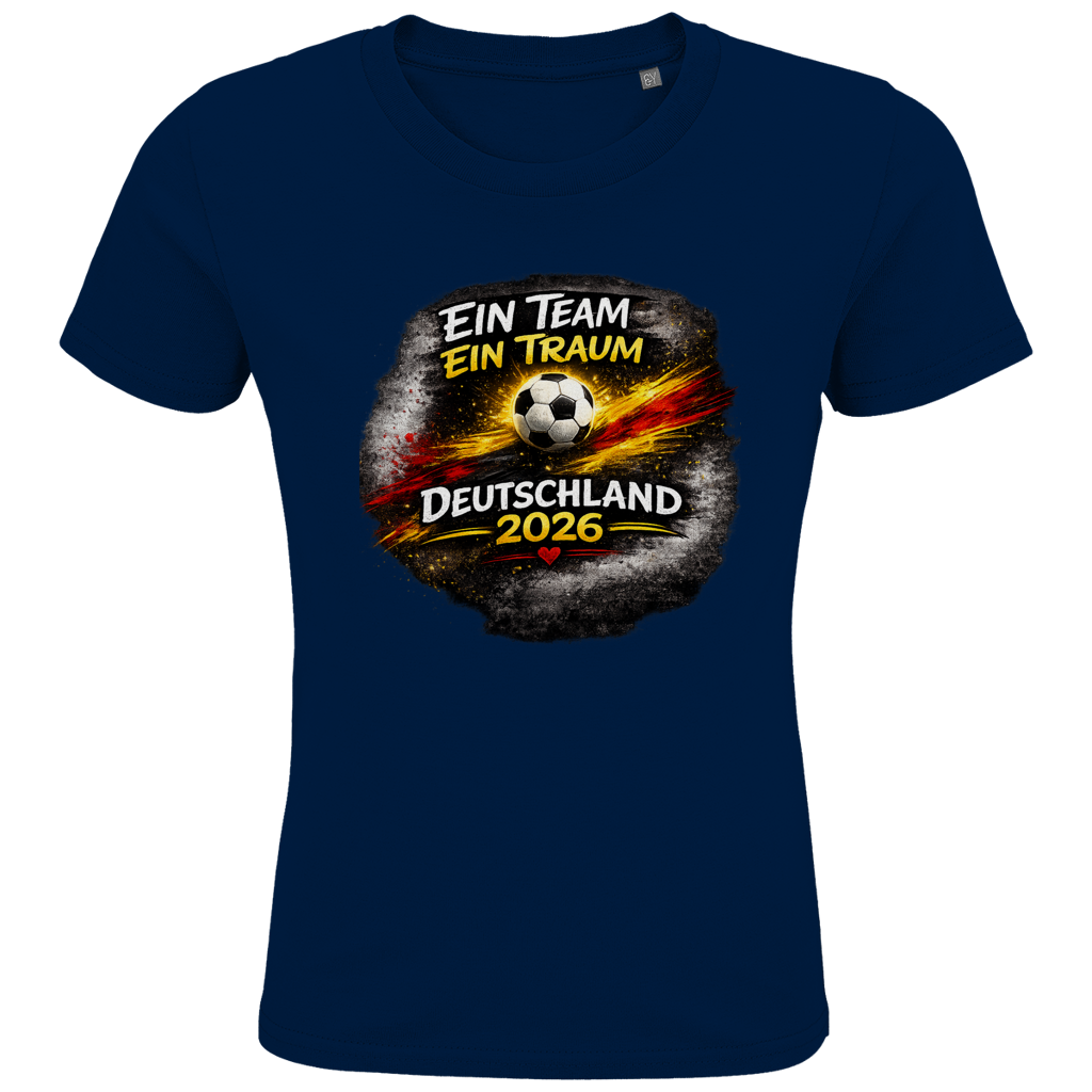 Kids Premium Bio T-Shirt Ein Team, Ein Traum