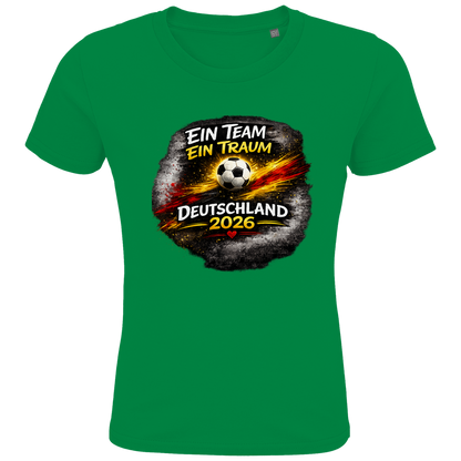 Kids Premium Bio T-Shirt Ein Team, Ein Traum