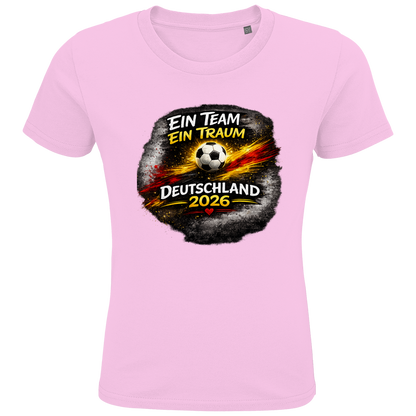 Kids Premium Bio T-Shirt Ein Team, Ein Traum