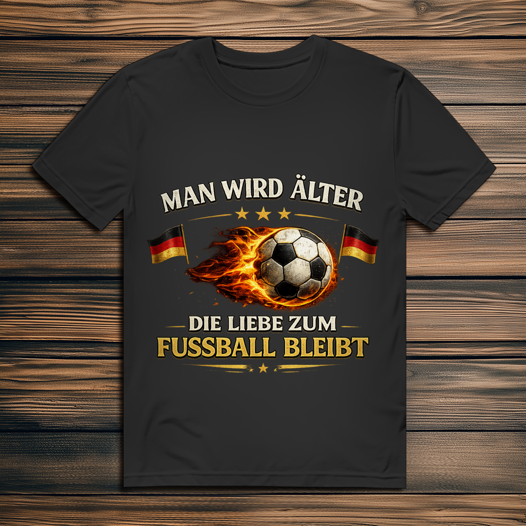 Herren Premium Bio T-Shirt Man wird älter
