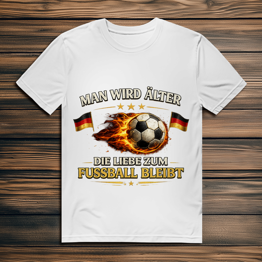 Herren Premium Bio T-Shirt Man wird älter