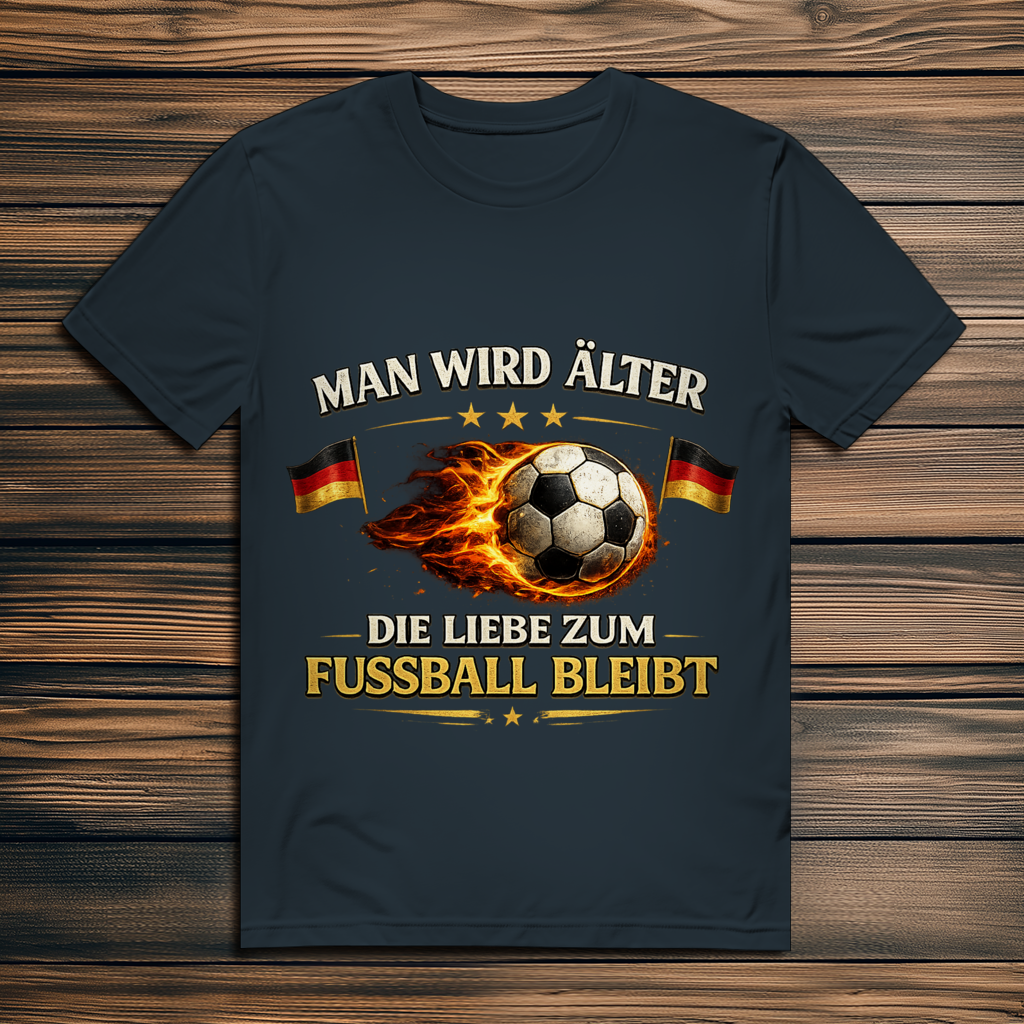 Herren Premium Bio T-Shirt Man wird älter