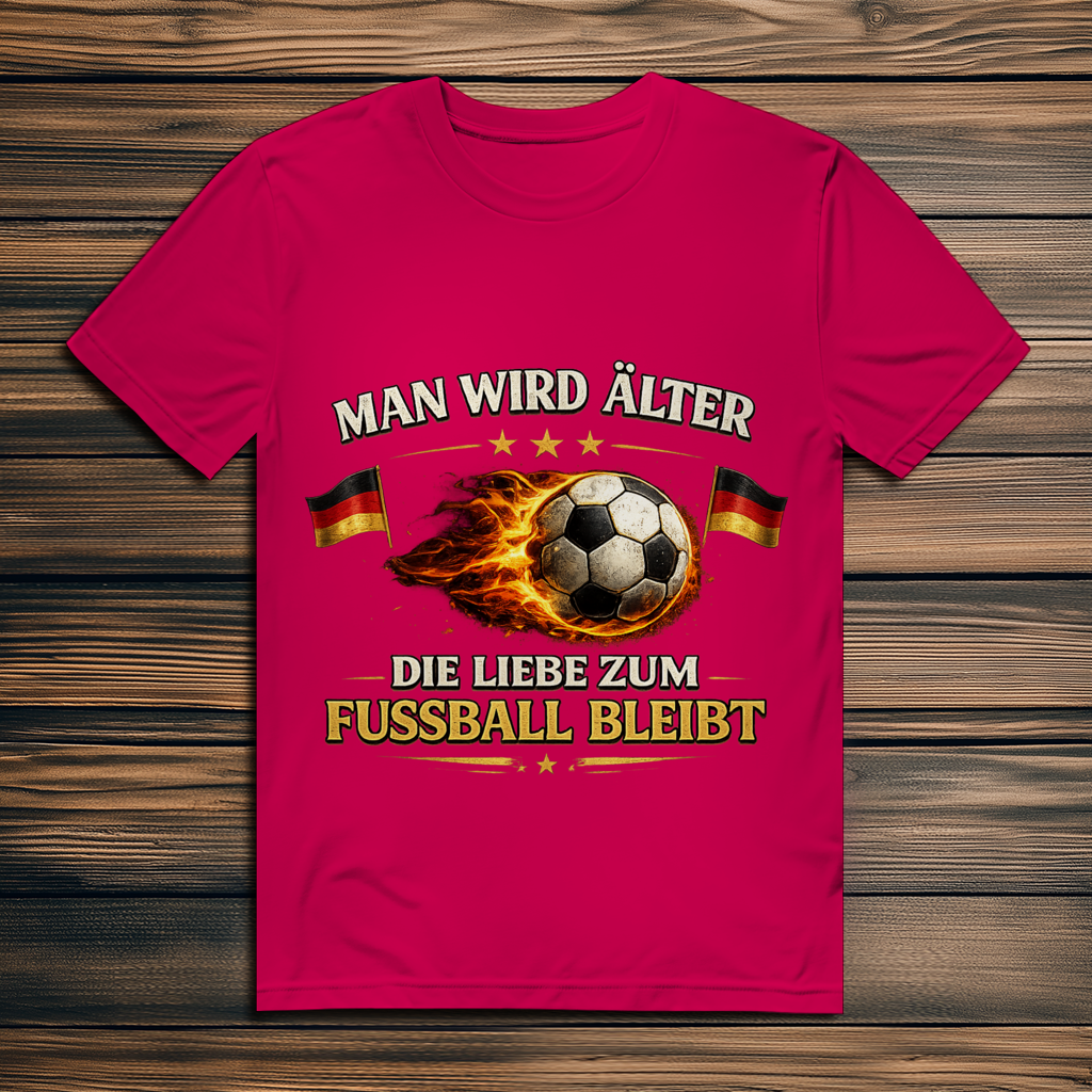 Herren Premium Bio T-Shirt Man wird älter