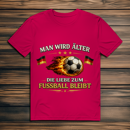 Herren Premium Bio T-Shirt Man wird älter
