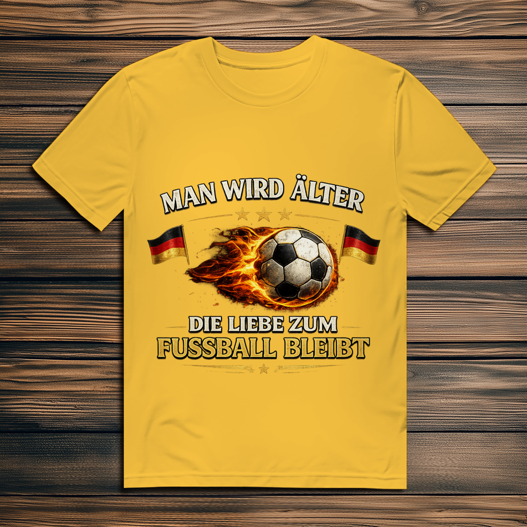 Herren Premium Bio T-Shirt Man wird älter