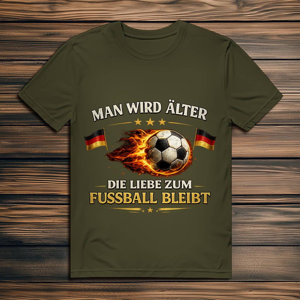 Herren Premium Bio T-Shirt Man wird älter