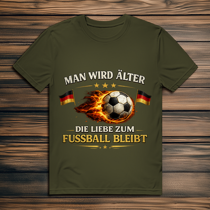 Herren Premium Bio T-Shirt Man wird älter