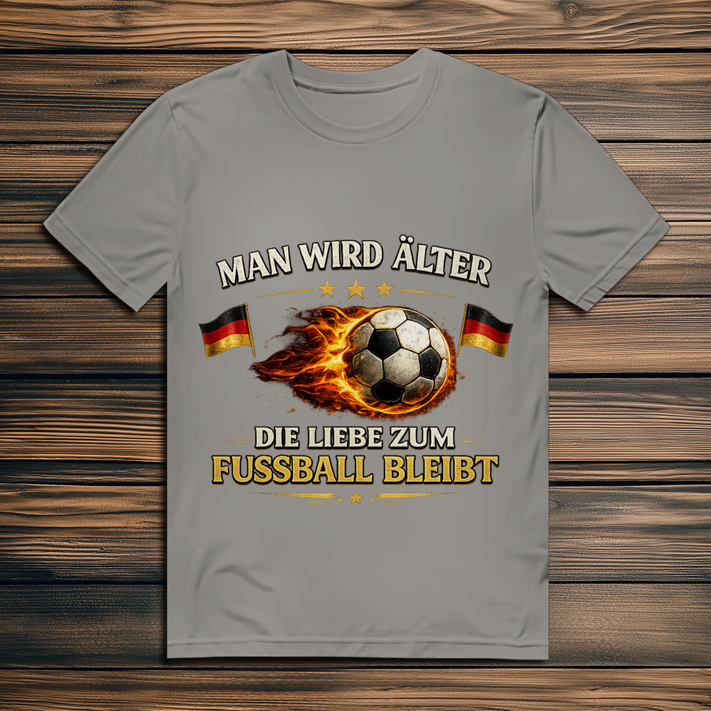 Herren Premium Bio T-Shirt Man wird älter