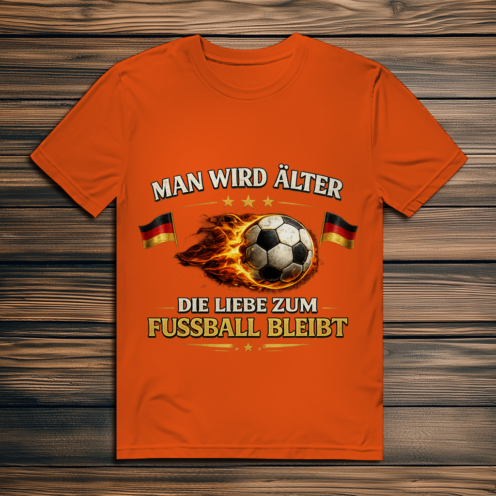 Herren Premium Bio T-Shirt Man wird älter