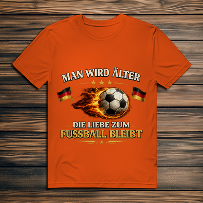 Herren Premium Bio T-Shirt Man wird älter