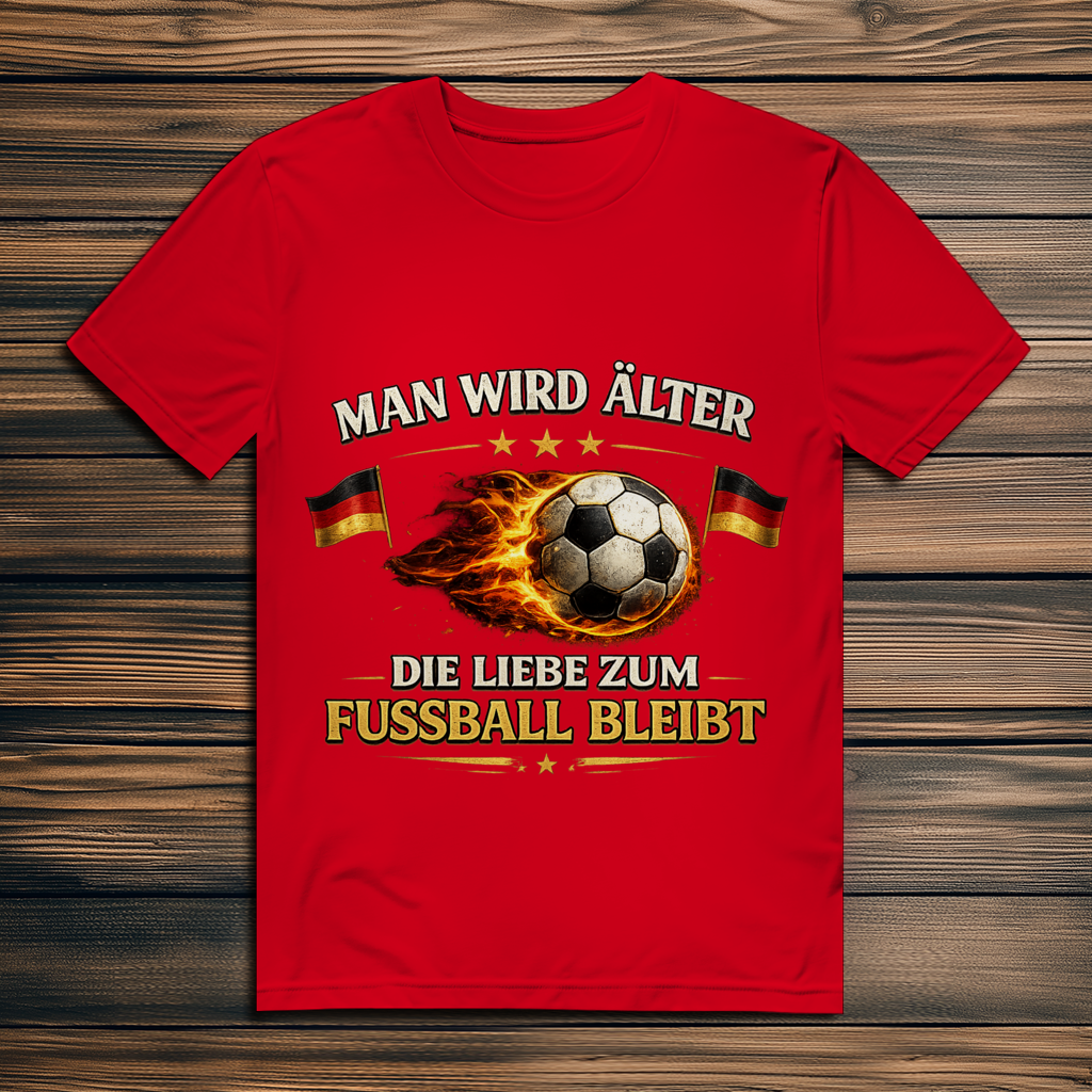 Herren Premium Bio T-Shirt Man wird älter