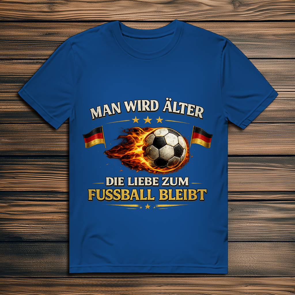 Herren Premium Bio T-Shirt Man wird älter