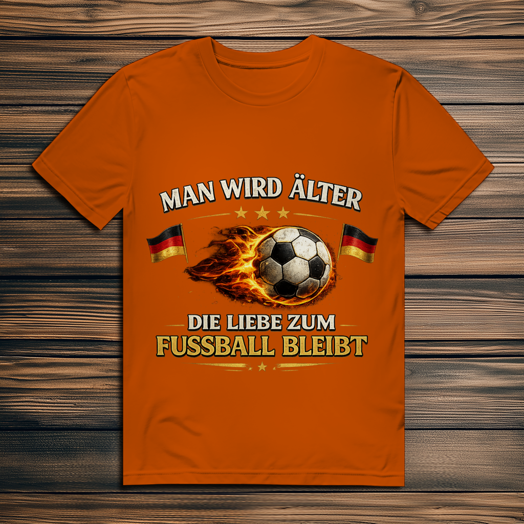 Herren Premium Bio T-Shirt Man wird älter