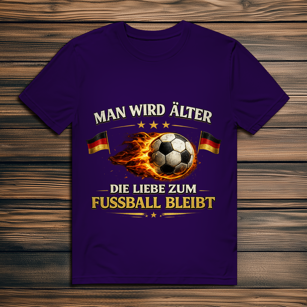Herren Premium Bio T-Shirt Man wird älter