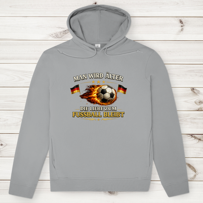 Herren Premium Bio Hoodie Man wird älter
