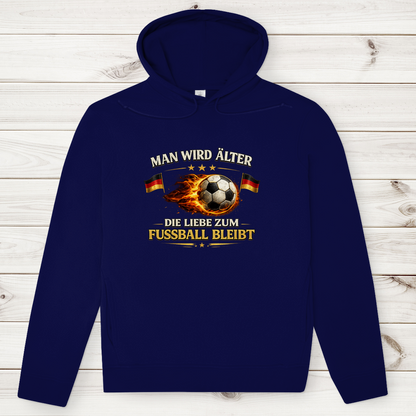 Herren Premium Bio Hoodie Man wird älter