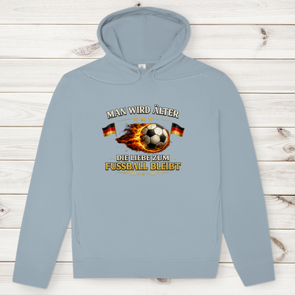 Herren Premium Bio Hoodie Man wird älter