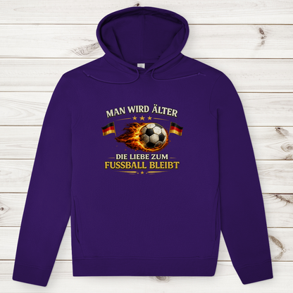 Herren Premium Bio Hoodie Man wird älter