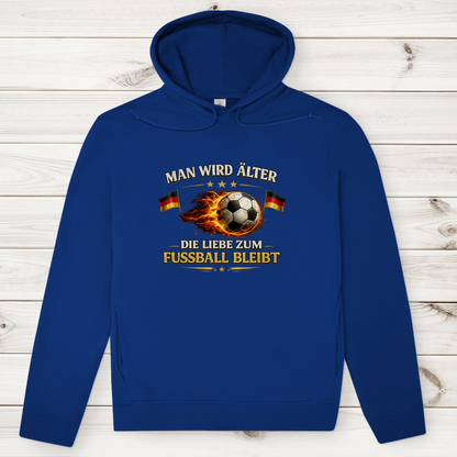 Herren Premium Bio Hoodie Man wird älter