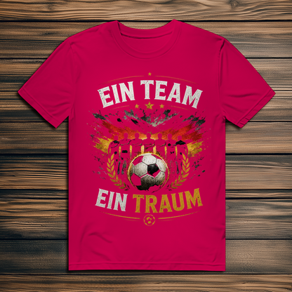 Herren Premium Bio T-Shirt Ein Team, ein Traum