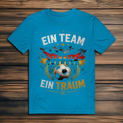 Herren Premium Bio T-Shirt Ein Team, ein Traum