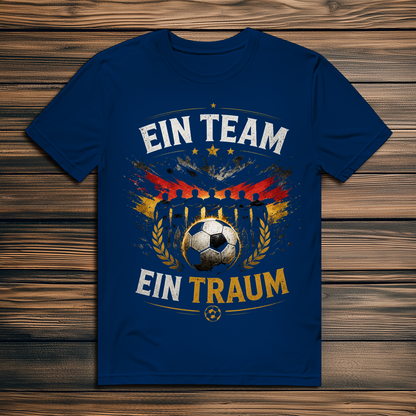 Herren Premium Bio T-Shirt Ein Team, ein Traum