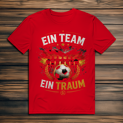 Herren Premium Bio T-Shirt Ein Team, ein Traum