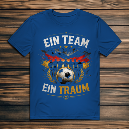 Herren Premium Bio T-Shirt Ein Team, ein Traum